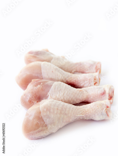raw chicken leg