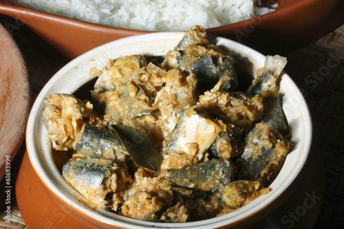 Fish varutharacha curry- a South Kerala style Fish Curry photo