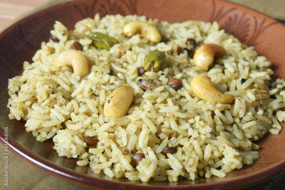 Puli sadam is rice based dish from Tamilnadu Puli sadam is rice based dish from Tamilnadu