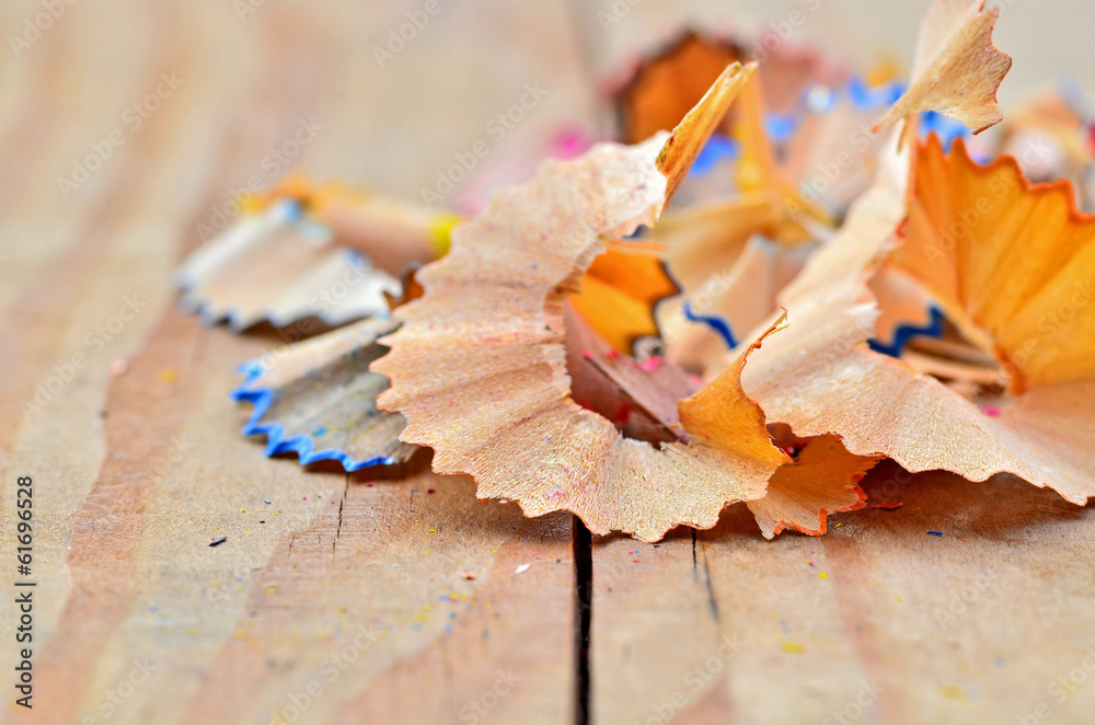 crayon shavings crayon shavings