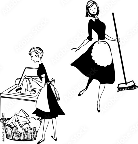 Cleaning ladies