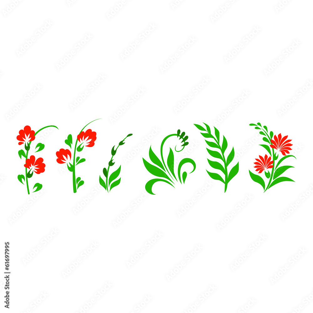 Naklejka premium Петриковка