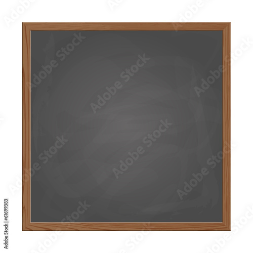 Tafel Schiefer grau mit Holzrahmen