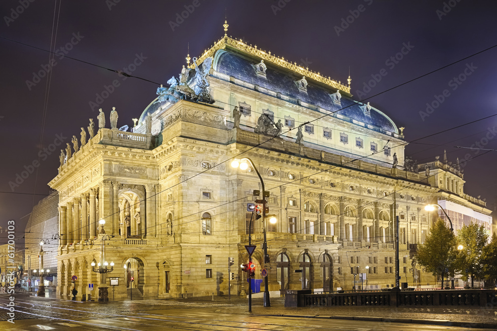 Prague, Czech Republic, The National Theatre