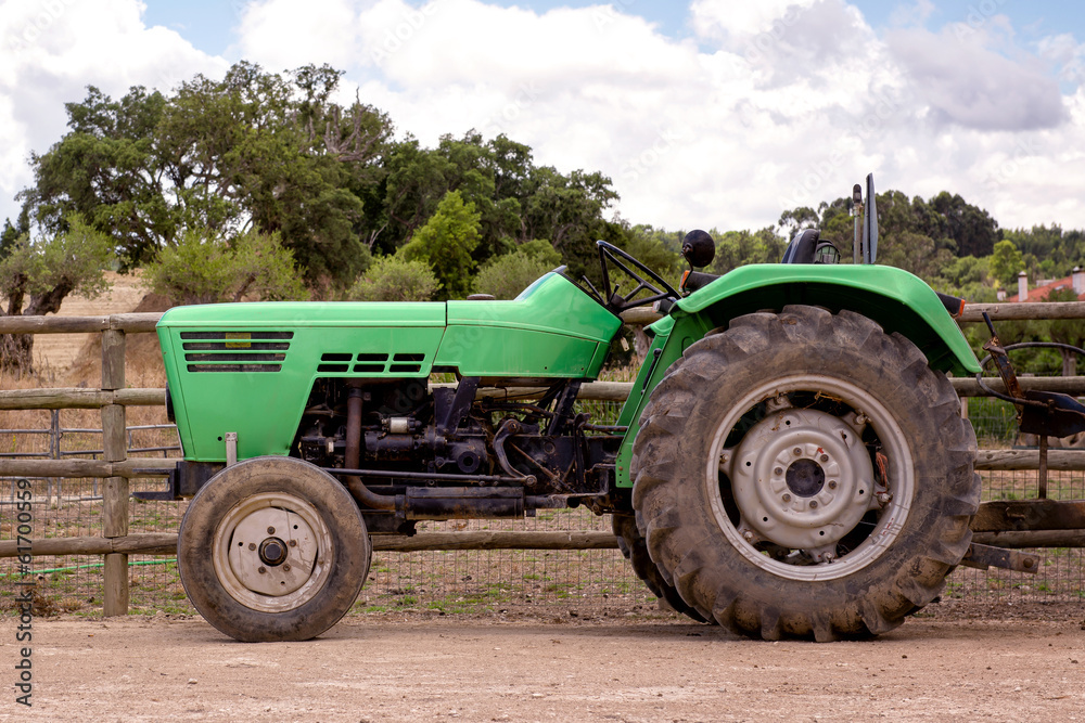 Obraz premium tractor