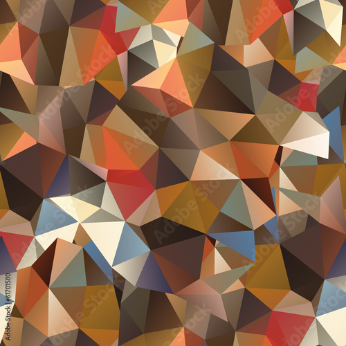 Seamless abstract background polygon