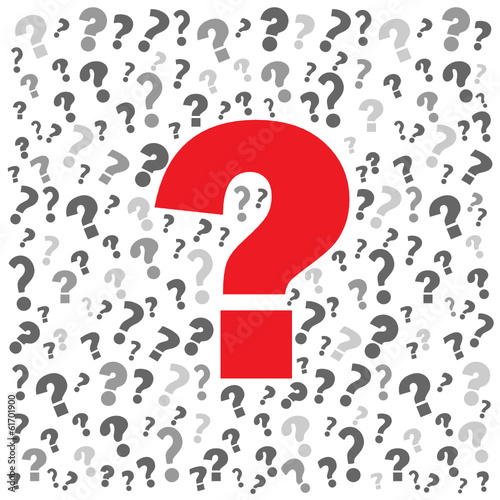 "QUESTIONS" (points d'interrogation FAQs réponses présentation)