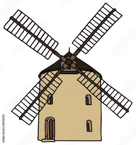 old windmill
