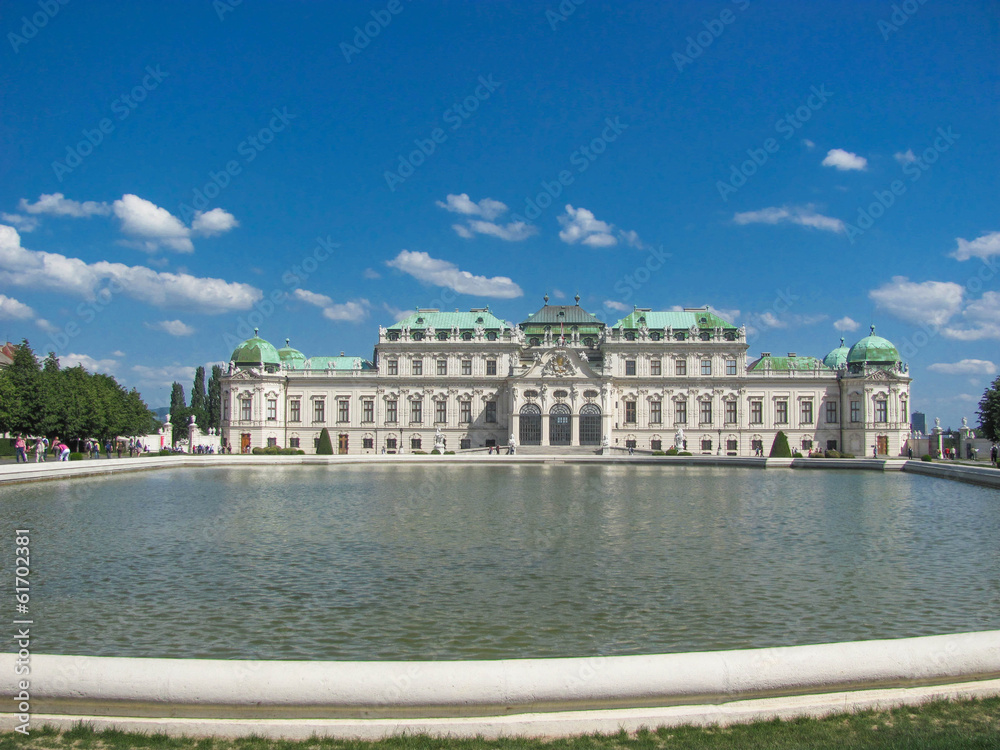 Belvedere wien austria