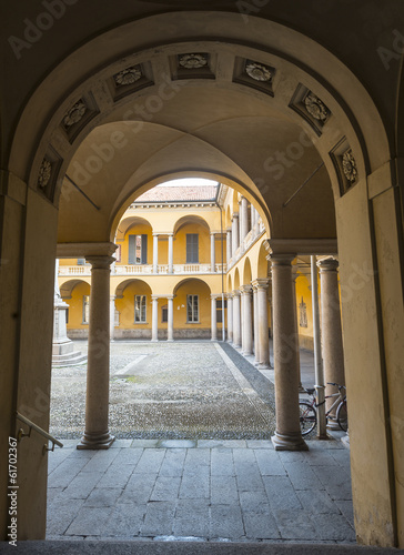 Pavia  court of the University