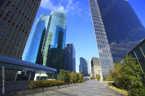 Skyscrapers in Shiodome photo