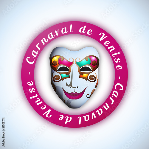 Carnaval de Venise - Illustration vectorielle