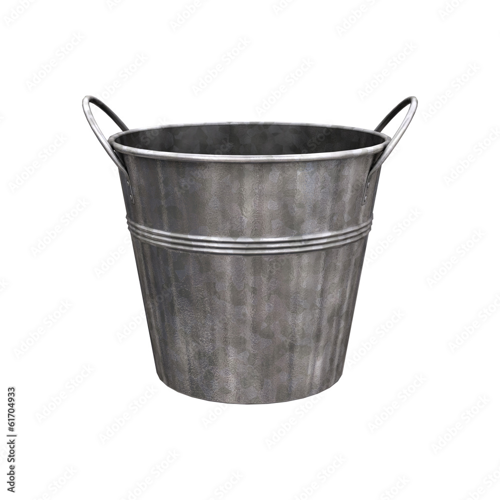 Empty Metal Bucket Empty Metal Bucket