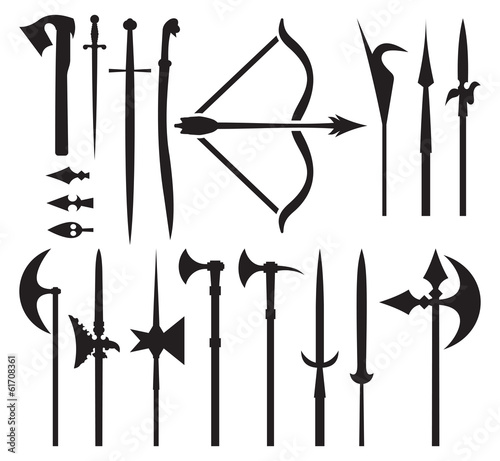 medieval weapon icons