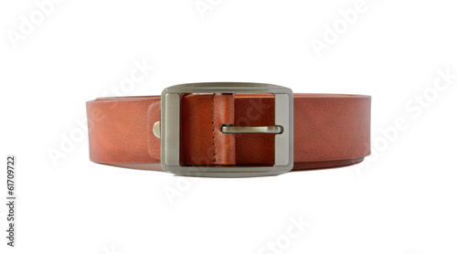 Leather belt