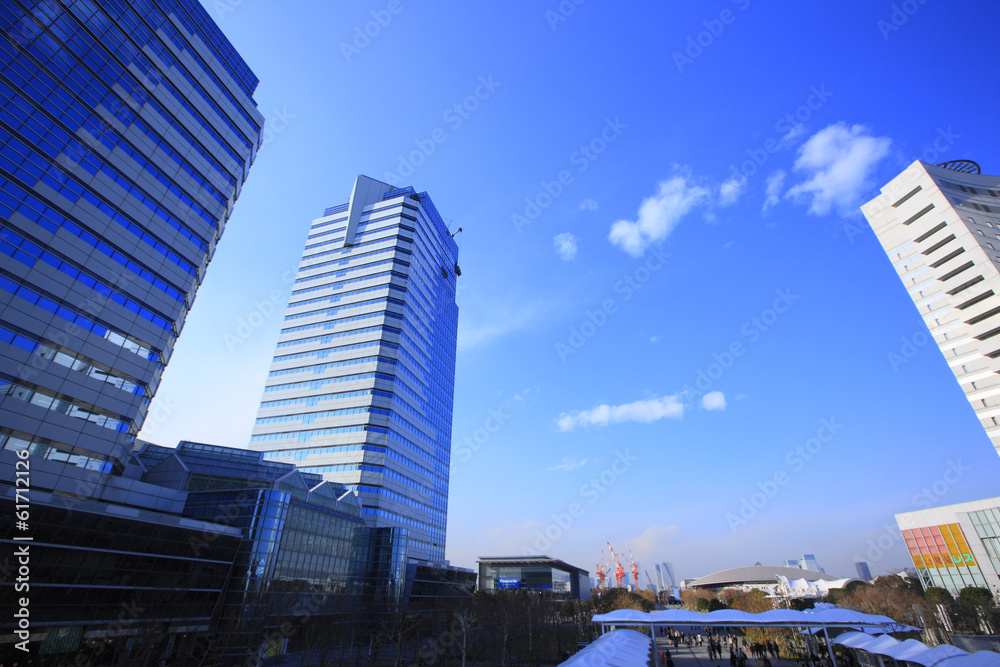 Naklejka premium Around Kokusai-tenjijou station