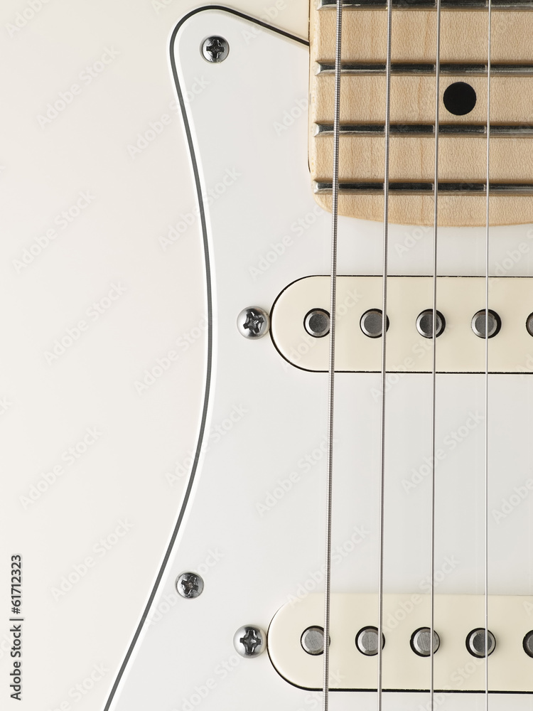 Naklejka premium Electric guitar body