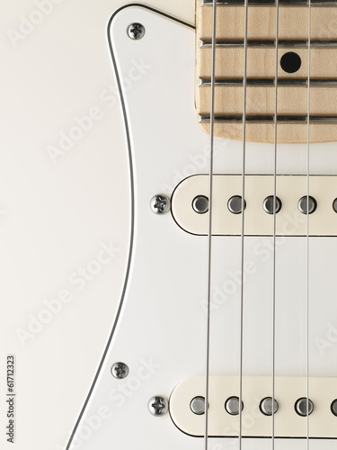 Electric guitar body photo