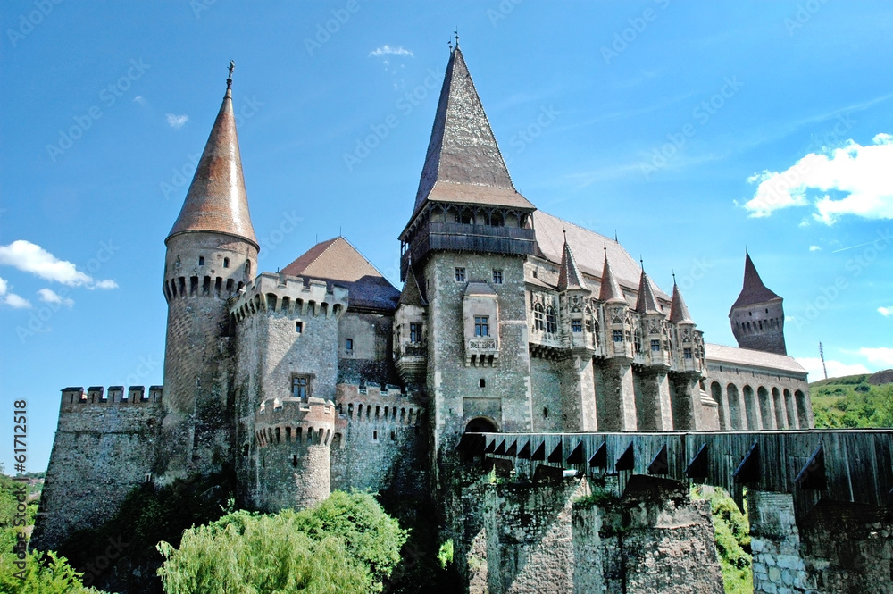 Fototapeta premium The Corvin castle in Transylvania
