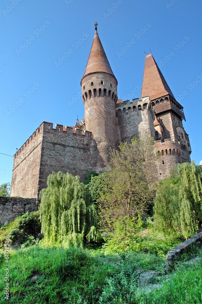 The Corvin castle in Transylvania