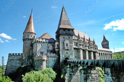 The Corvin castle in Transylvania #61712518