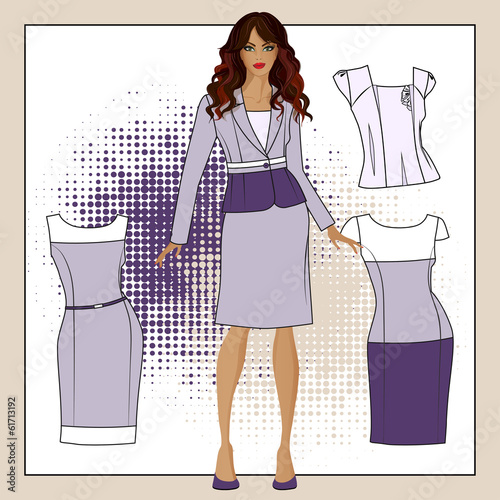A collection of clothes for girls12