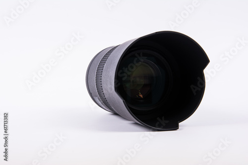 lens for the camera on a white background