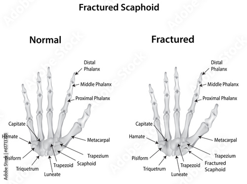 Fractured Hand photo