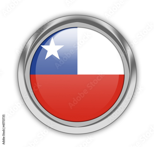 Chilean flag button. Free Download Chilean flag button. - GFXLoad