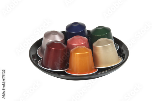 Collection of Various Flavors of Coffee Pods