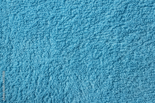 background made of blue fleece
