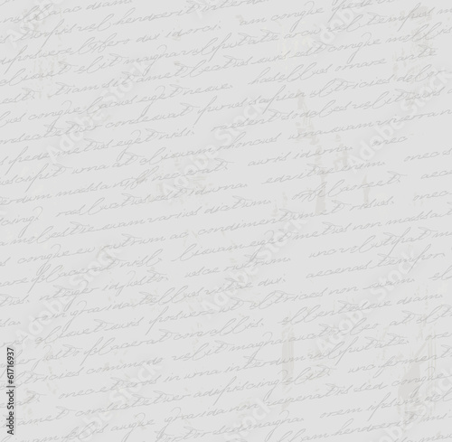 Old grungy letter vector