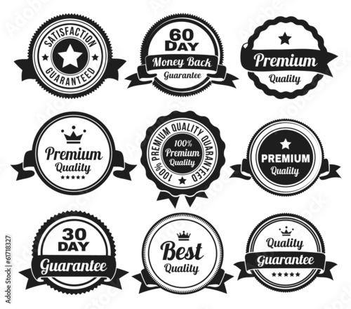 Premium Quality Badges