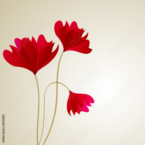 Flower vector background