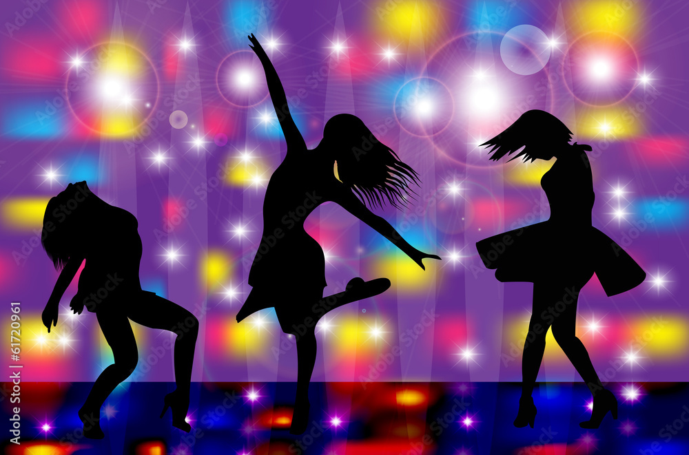 girls dance in a club 6