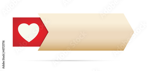 the button with heart icon