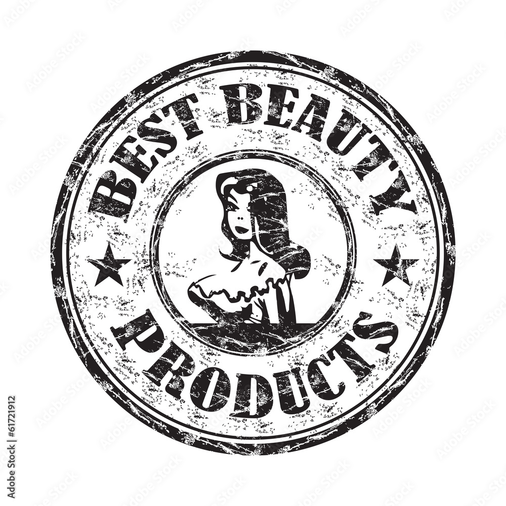 Best beauty products stamp