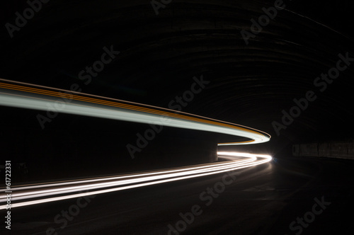 Interesting and abstract calorful lights