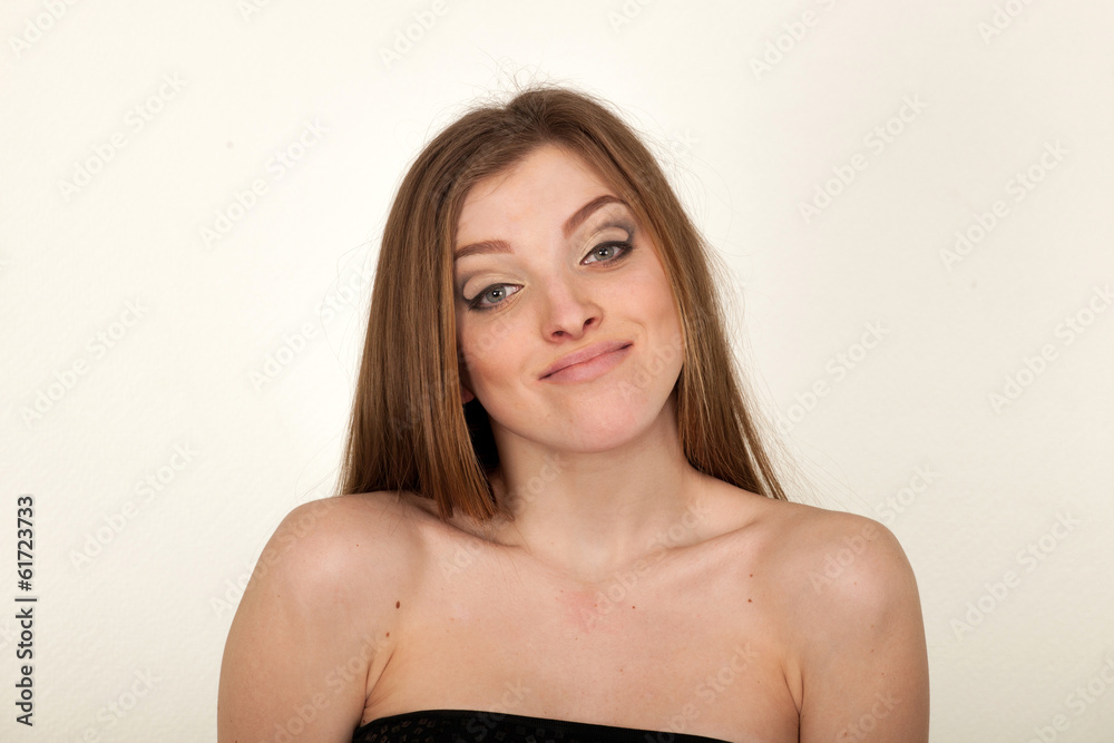 Obraz premium Young girl portrait
