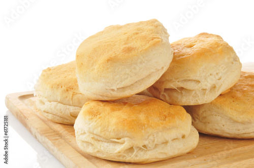 Golden buttermilk biscuits photo