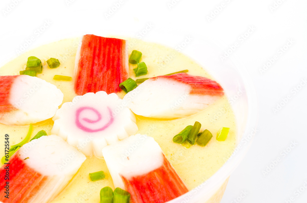 Steamed eggs Steamed eggs