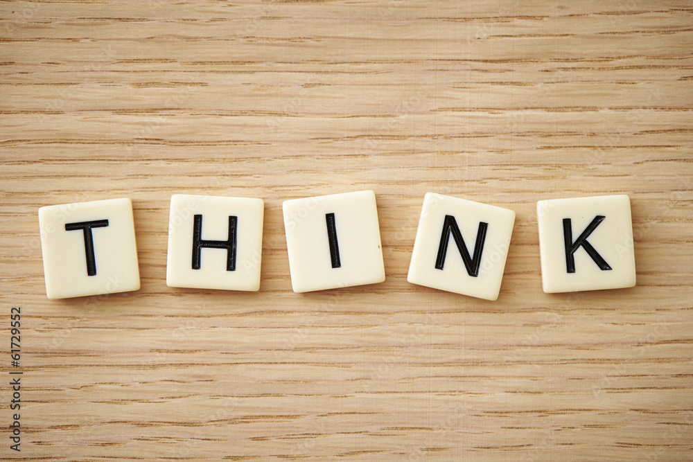 think word think word