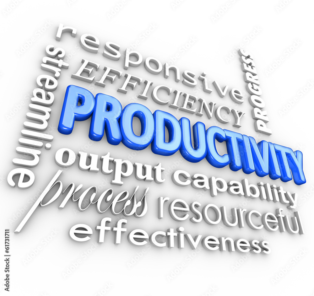 Productivity Efficiency Streamlined Process Effective Word Colla Productivity Efficiency Streamlined Process Effective Word Colla