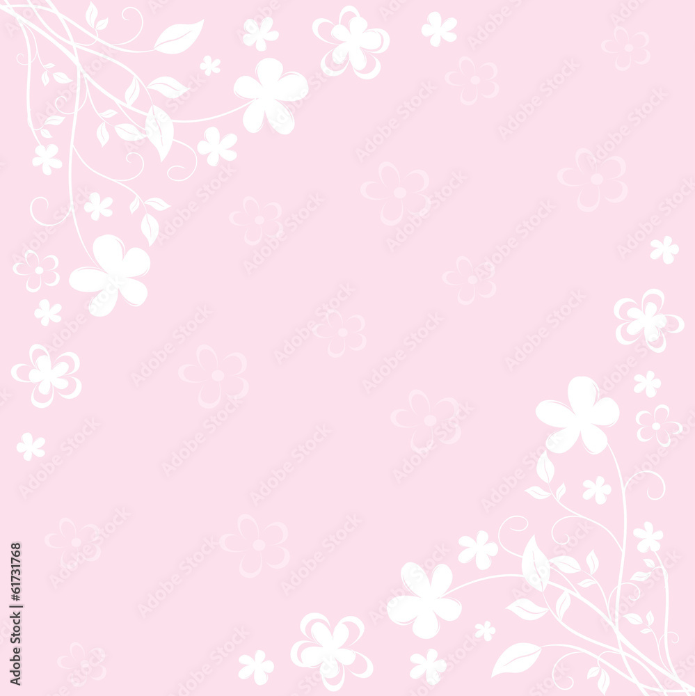 floral background floral background