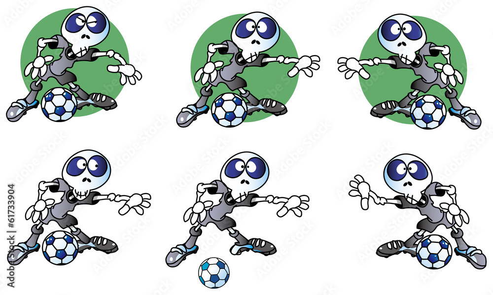マスコットキャラクター 骸骨 Stock Vector Adobe Stock