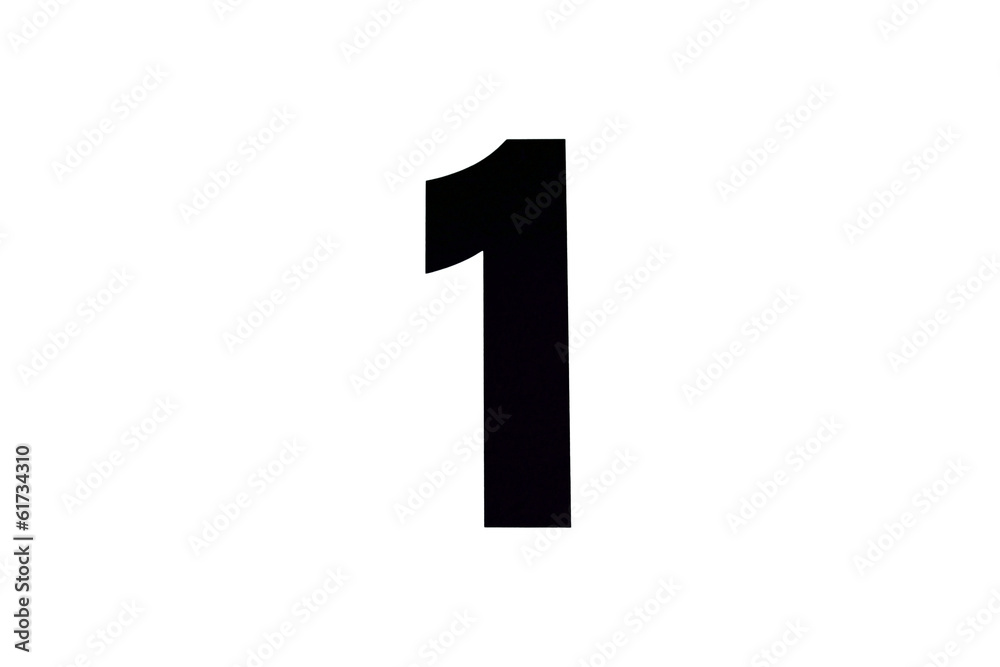 数字 1 数字 1