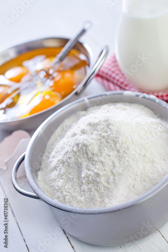 ingredients for dough