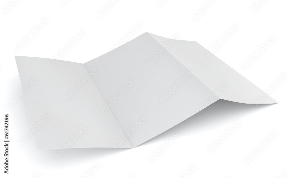 Blank flyer Blank flyer