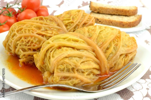 Tapety artystyczne cabbage rolls in tomato sauce