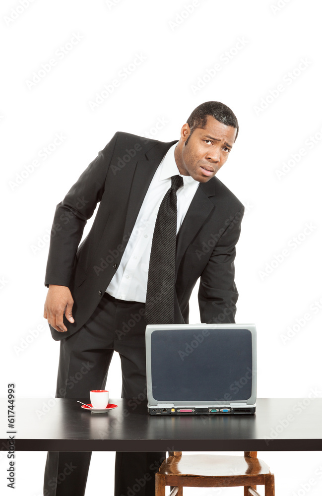 Businessman of african ethnicity, studio portrait, Businessman of african ethnicity, studio portrait,